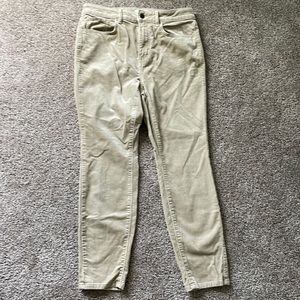 Loft brown corduroy pants size 6